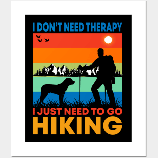 Hiking T - Shirt Design Posters and Art